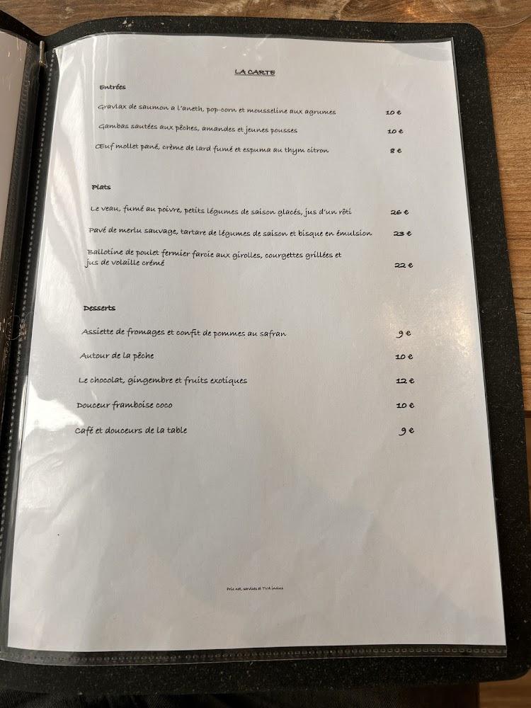 La table d’Ormoy - Menu Image 3